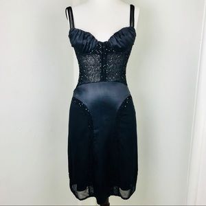 Fredericks of Hollywood Negligee  slip Dress Sm